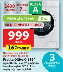 Auchan Pralka Qilive Q.6864 oferta