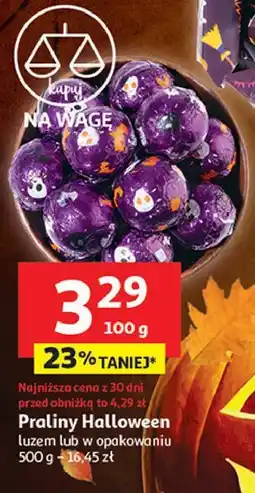 Auchan Praliny halloween oferta