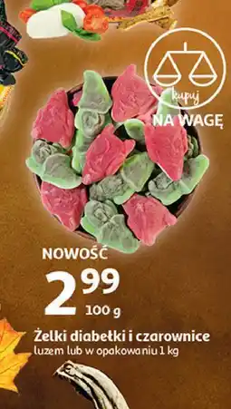 Auchan Żelki diabełki i czarownice oferta