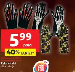Auchan Rękawiczki halloween oferta