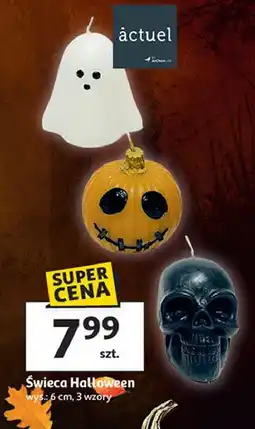 Auchan Świeca halloween 6 cm Actuel oferta