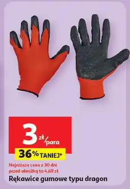 Auchan Rękawice gumowe typu dragon oferta