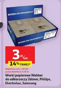 Auchan Worki do odkurzacza samsung Webber oferta