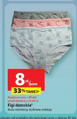 Auchan Figi damskie oferta