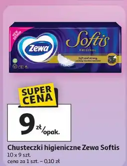 Auchan Chusteczki Zewa Softis oferta