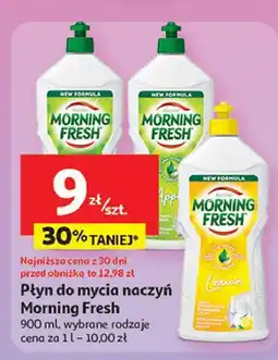 Auchan Płyn do naczyń lemon Morning Fresh oferta