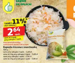 Auchan Kapusta kiszona z marchewką Podniesiony Kciuk oferta