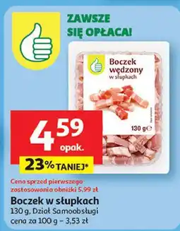 Auchan Boczek w słupkach Podniesiony Kciuk oferta