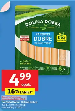 Auchan Parówki dobre Dolina Dobra oferta