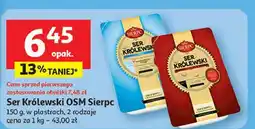 Auchan Ser królewski light Sierpc oferta