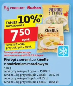 Auchan Knedle z nadzieniem morelowym Auchan oferta