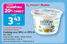 Auchan Mleczko kokosowe 18 % Auchan oferta