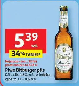 Auchan Piwo Bitburger oferta