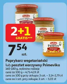 Auchan Pasztet sojowo-pomidorowy Primavika oferta