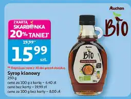 Auchan Syrop klonowy Auchan Bio oferta