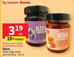 Auchan Dżem truskawkowy Auchan oferta