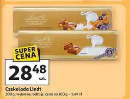 Auchan Czekolada gold mleczna Lindt oferta