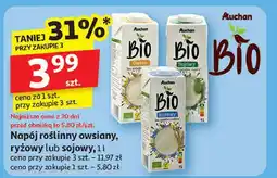 Auchan Napój owsiany Auchan Bio oferta