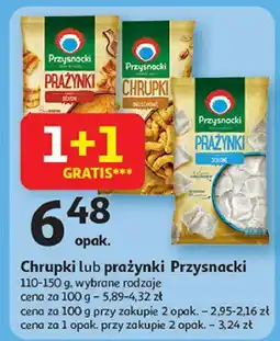 Auchan Prażynki solone Przysnacki oferta