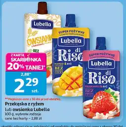 Auchan Owsianka z bananami i truskawkami Lubella oferta