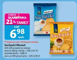 Auchan Sucharki delikatesowe Mamut oferta