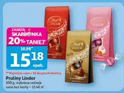 Auchan Praliny assorted bag Lindt Lindor oferta