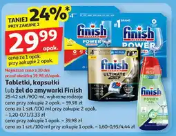 Auchan Żel do zmywarki 0% Finish All In 1 oferta