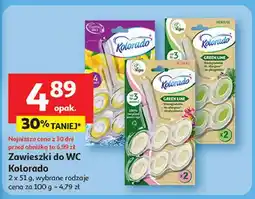 Auchan Kostka do wc floral Kolorado Green Line oferta