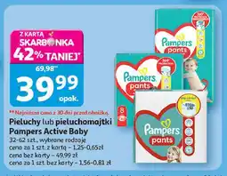 Auchan Pieluchomajtki 8 Pampers Pants oferta