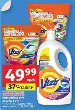 Auchan Płyn do prania kolorów Vizir oferta