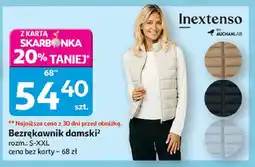 Auchan Bezrękawnik damski s-xxl Inextenso By Auchan oferta