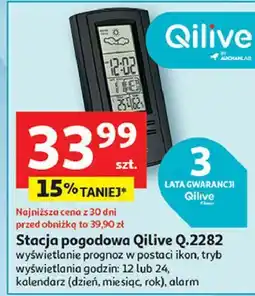 Auchan Stacja pogodowa q.2282 Qilive oferta