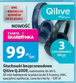 Auchan Słuchawki nauszne q1009 Qilive oferta