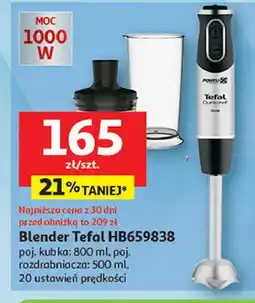Auchan Blender hb 659838 Tefal oferta