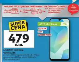 Auchan Smartfon a16 Samsung Galaxy oferta