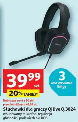 Auchan Słuchawki q.3824 Qilive oferta
