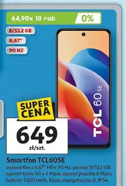 Auchan Smartfon 60se Tcl oferta