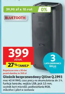 Auchan Głośnik q.1993 Qilive oferta