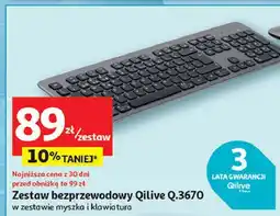 Auchan Klawiatura z myszką q3670 Qilive oferta