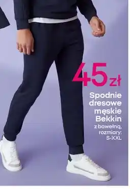Pepco Spodnie dresowe męskie s-xxl Bekkin oferta