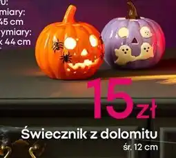Pepco Świecznik dynia 12 cm oferta