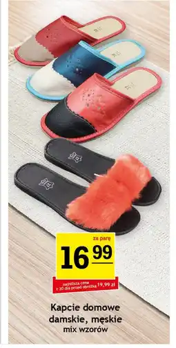 Gram Market Kapcie domowe damskie, męskie mix wzorów oferta