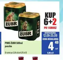 TomiMarkt Piwo Zubr oferta