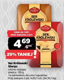 Netto Ser żółty Królewski Sierpc oferta