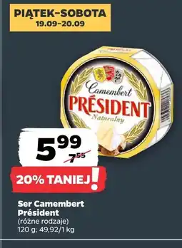Netto Ser Camembert Président oferta