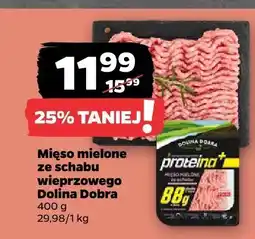 Netto Mięso mielone ze schabu wieprzowego Dolina Dobra oferta