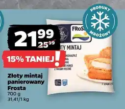 Netto Złoty mintaj panierowany Frosta oferta