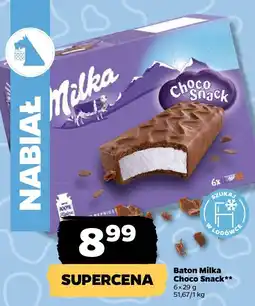 Netto Baton Milka Choco Snack oferta