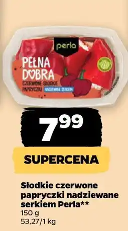 Netto Papryczki słodkie czerwone nadziewane serkiem Perła oferta