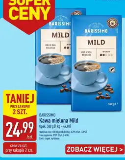 ALDI Kawa mielona Barissimo Mild oferta